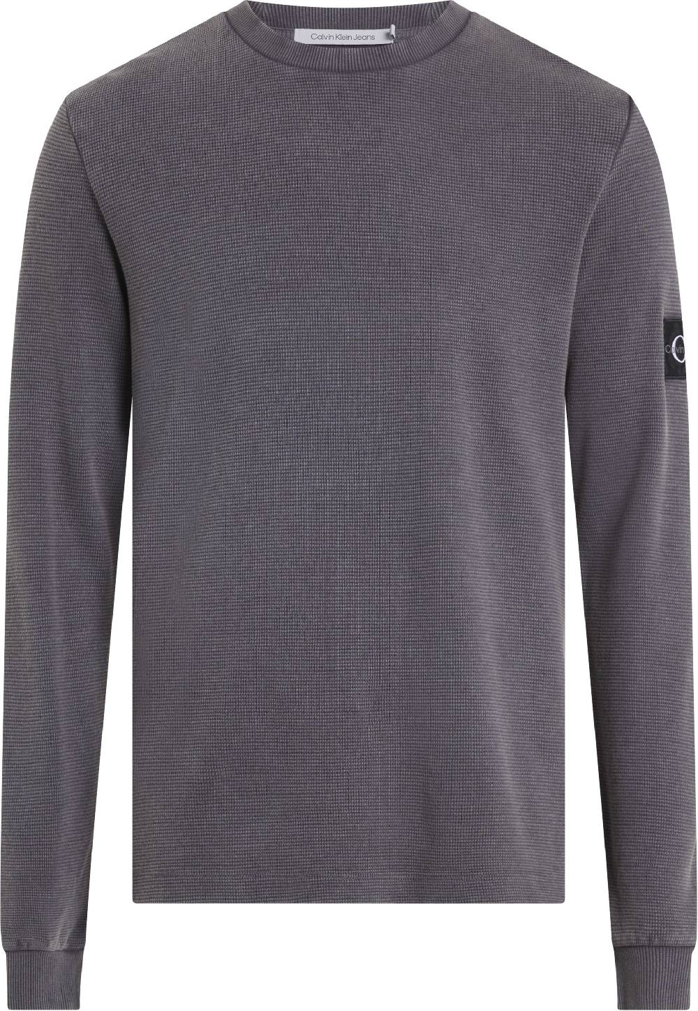 CALVIN KLEIN  Felpa Grigia Uomo Calvin Klein in Cotone Vendite Flash