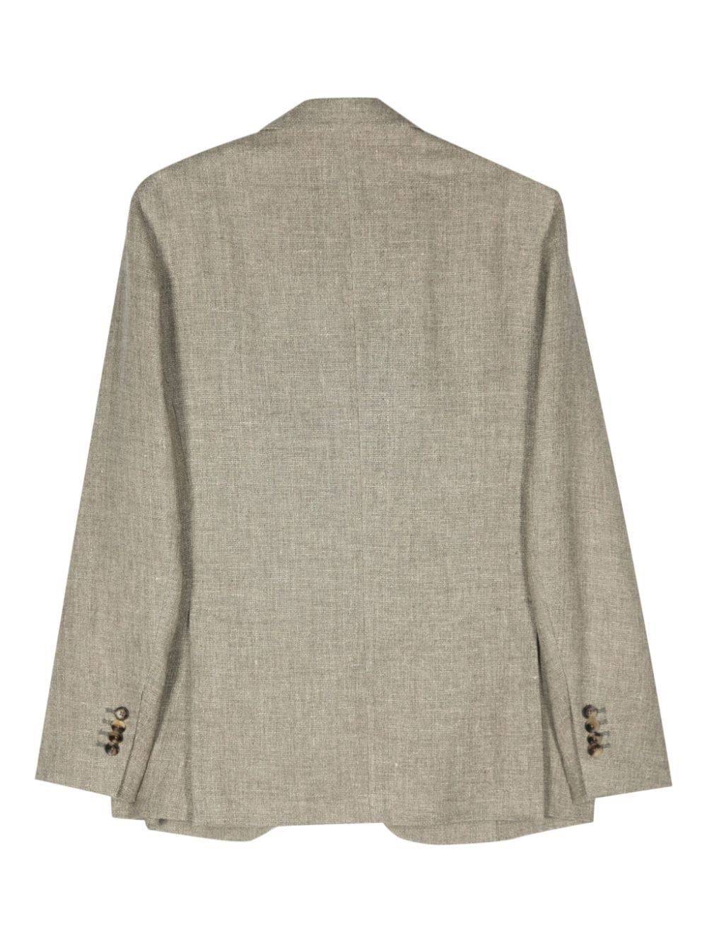 LARDINI  Giacca LARDINI Uomo Taupe - 75% Lino 25% Lana Nuova