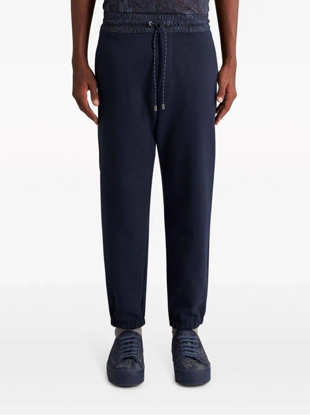 ETRO  Pantaloni Jogger ETRO Uomo Blu - Misto Cotone Spedizione gratuita