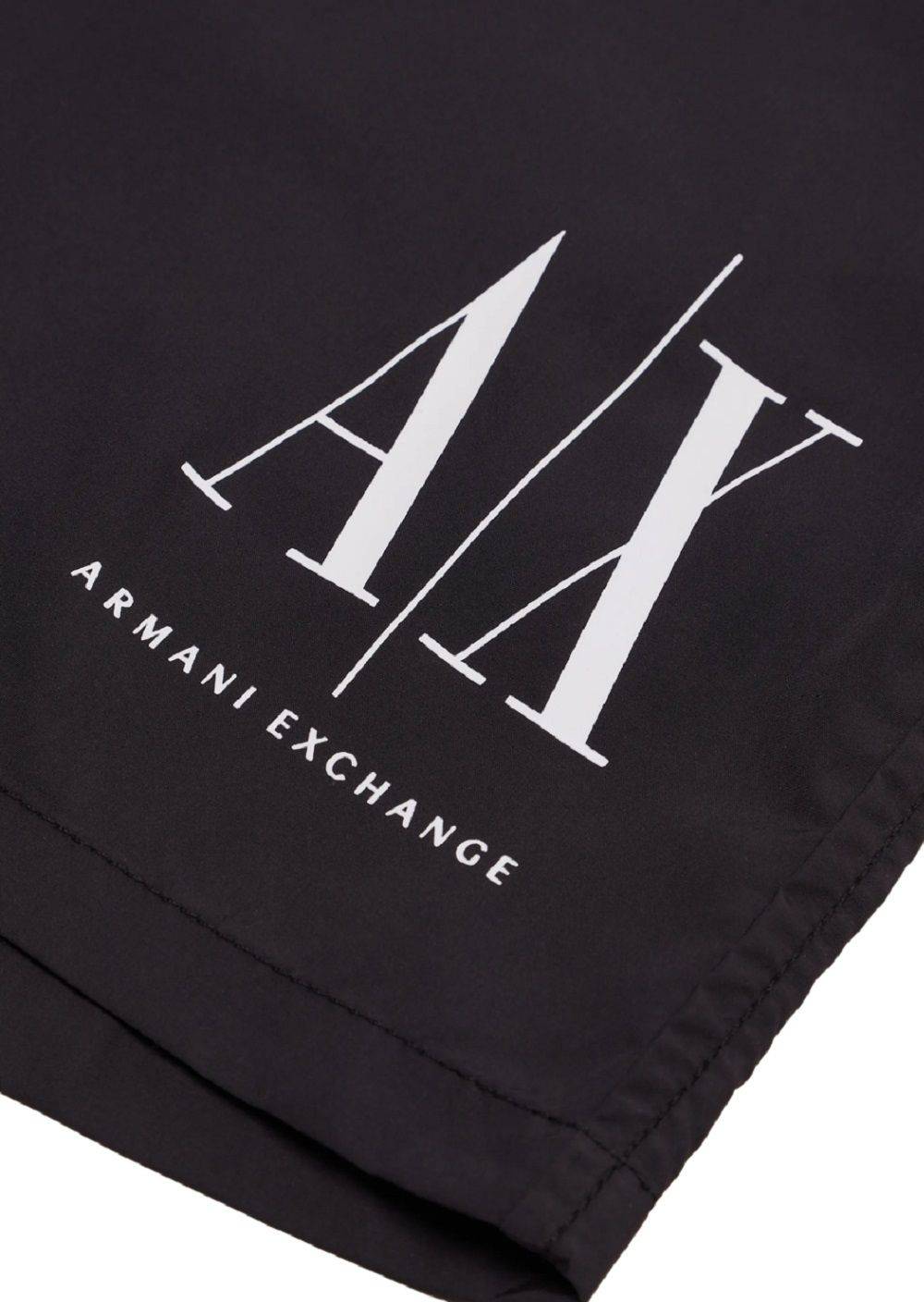 ARMANI EXCHANGE  Costume da Bagno Nero Uomo Armani Exchange Sconto di tempo limitato