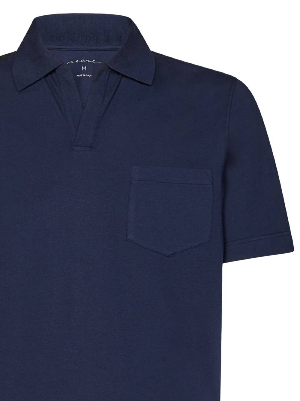 SEASE  Polo SEASE Blu in Cotone Elasticizzato Uomo Flash Sale