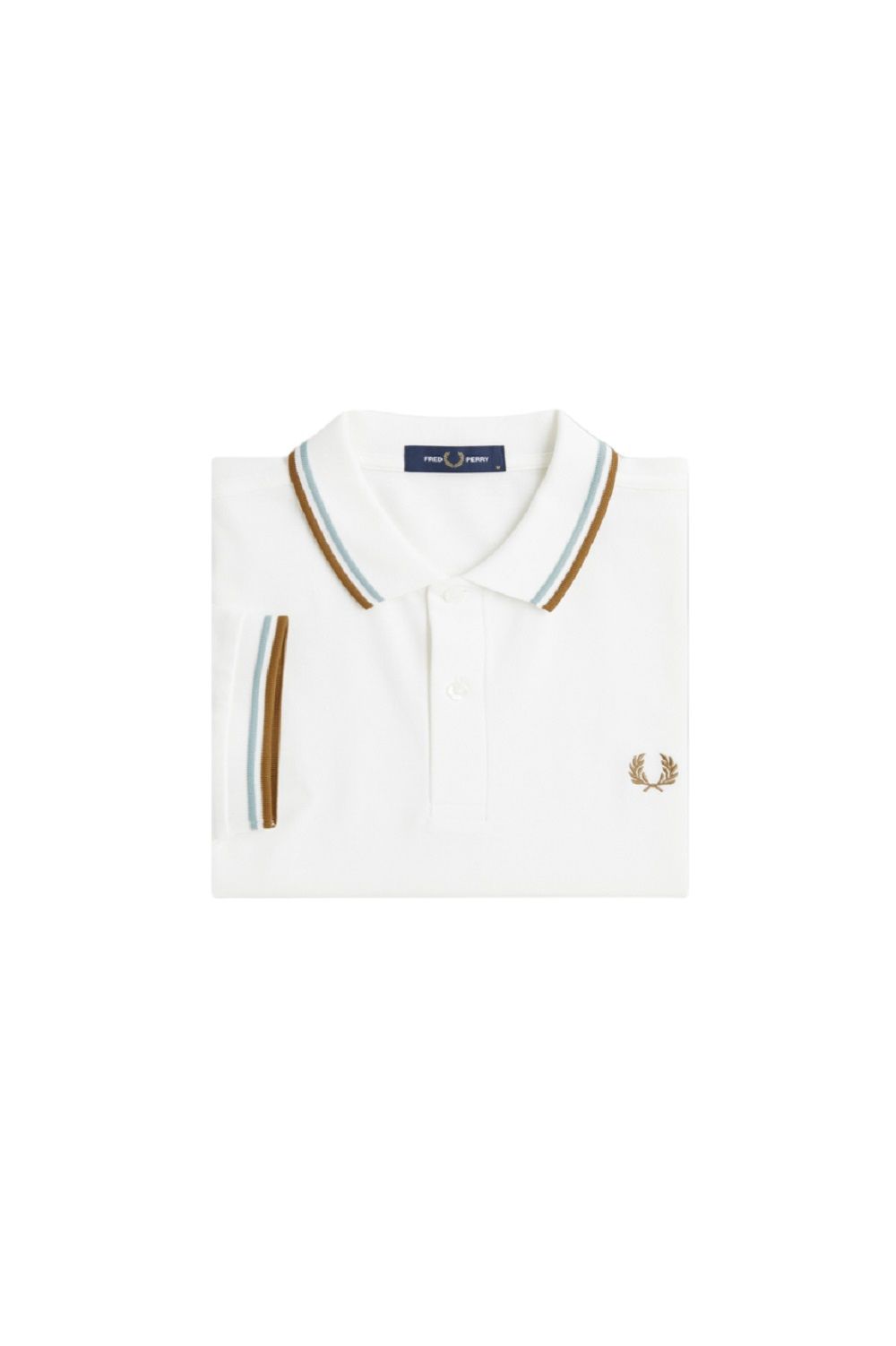 FRED PERRY  Polo Bianca Fred Perry in Cotone - Abbigliamento Uomo Black Friday