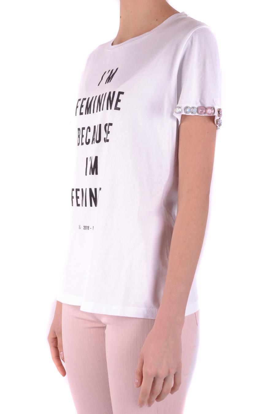 PINKO  T-Shirt PINKO Bianca in Cotone 100% per Donna Cyber Monday