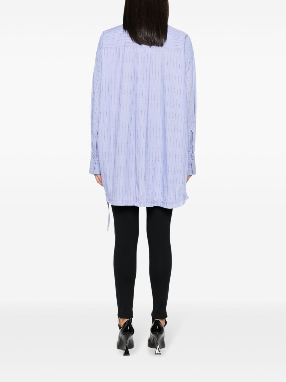ATTICO  Camicia Attico Blu in Cotone da Donna Offerta Giorno del Papà