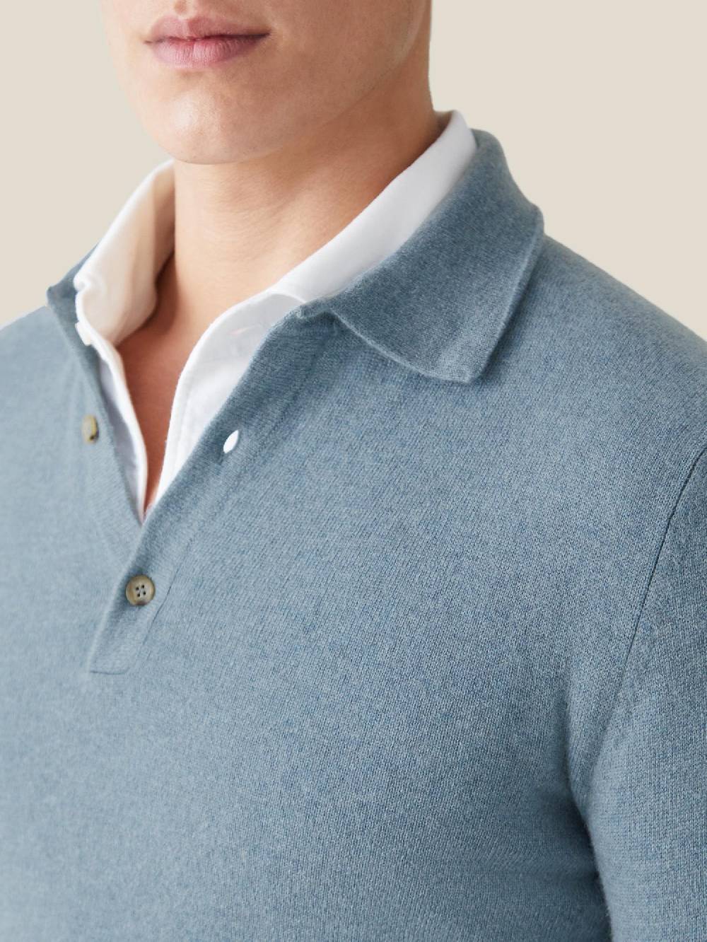 Luca Faloni Polocashmere a 2 fili Sottocosto