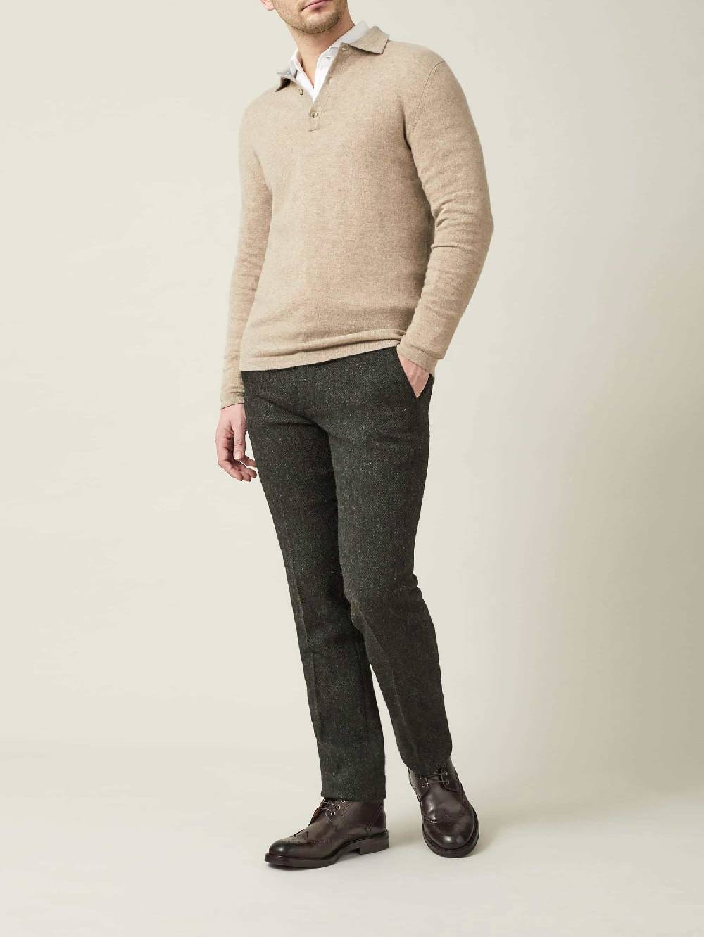 Luca Faloni Polocashmere a 2 fili Sconto