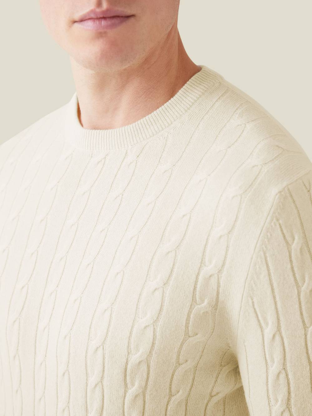 Luca Faloni Maglia a treccecashmere a 2 fili Offerta Anniversario