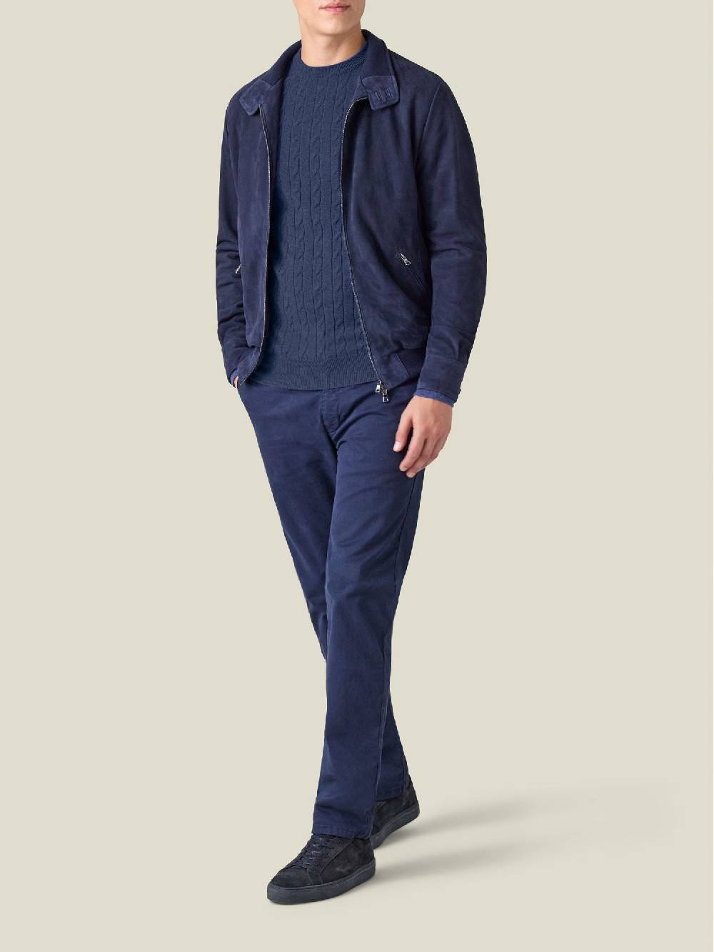 Luca Faloni Cable Knit2-Ply Cashmere Vendita calda