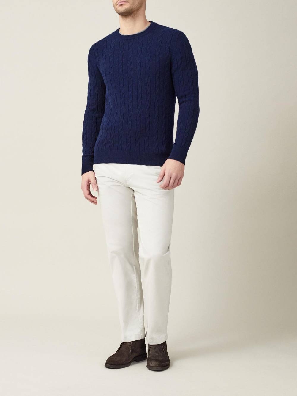 Luca Faloni Maglia a treccecashmere a 2 fili Offerte esclusive