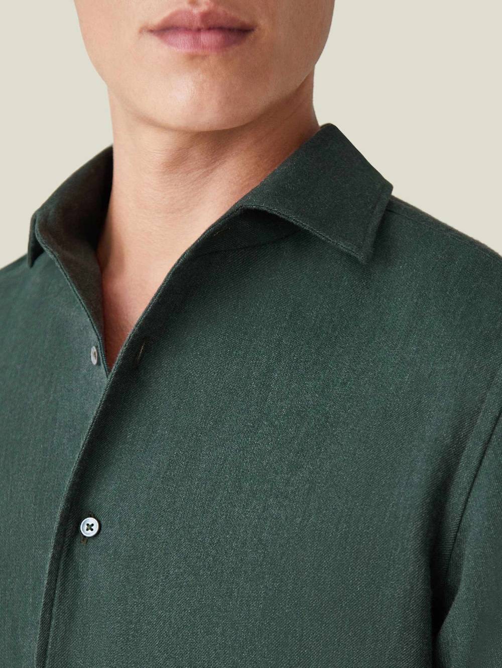 Luca Faloni camicia classicaCashmere-Cotone Latest stili