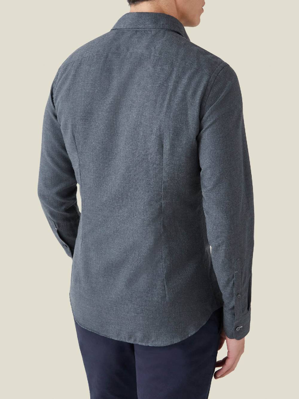 Luca Faloni camicia classicaCashmere-Cotone Fino al 50% di sconto