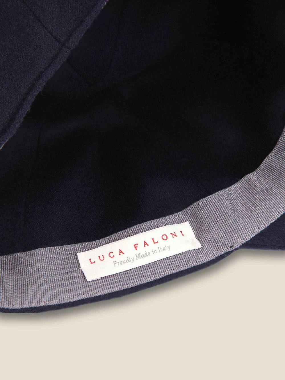Luca Faloni Cappellino da baseballCashmere Sostegno trimestrale