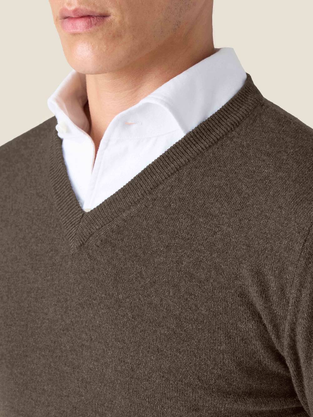 Luca Faloni V Neck2-Ply Cashmere Promozione