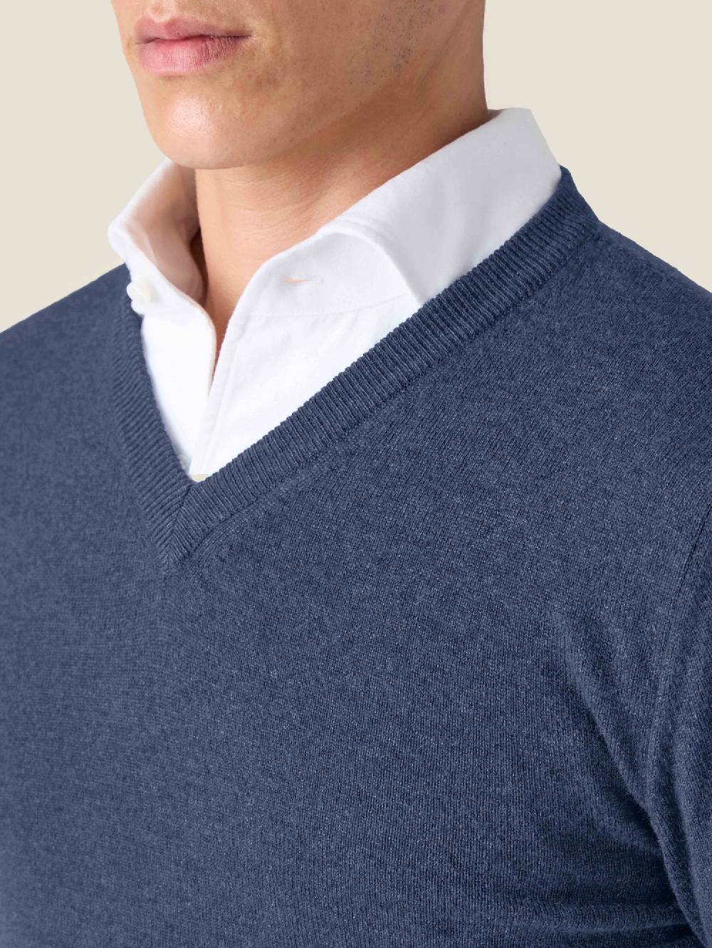 Luca Faloni V Neck2-Ply Cashmere Spedizione Gratuita