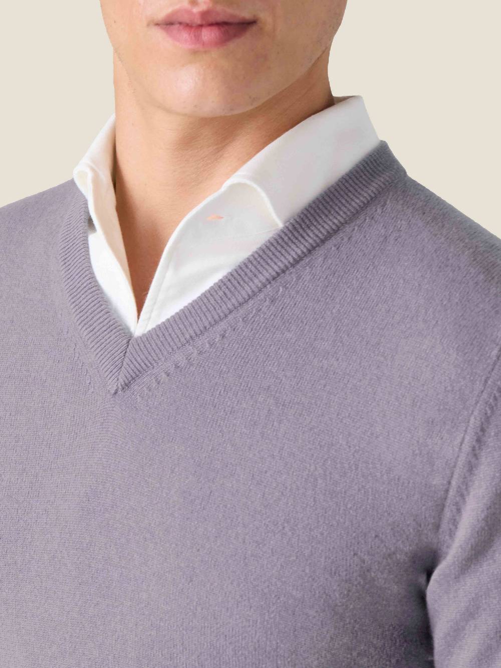 Luca Faloni V Neck2-Ply Cashmere Soddisfazione Garantita