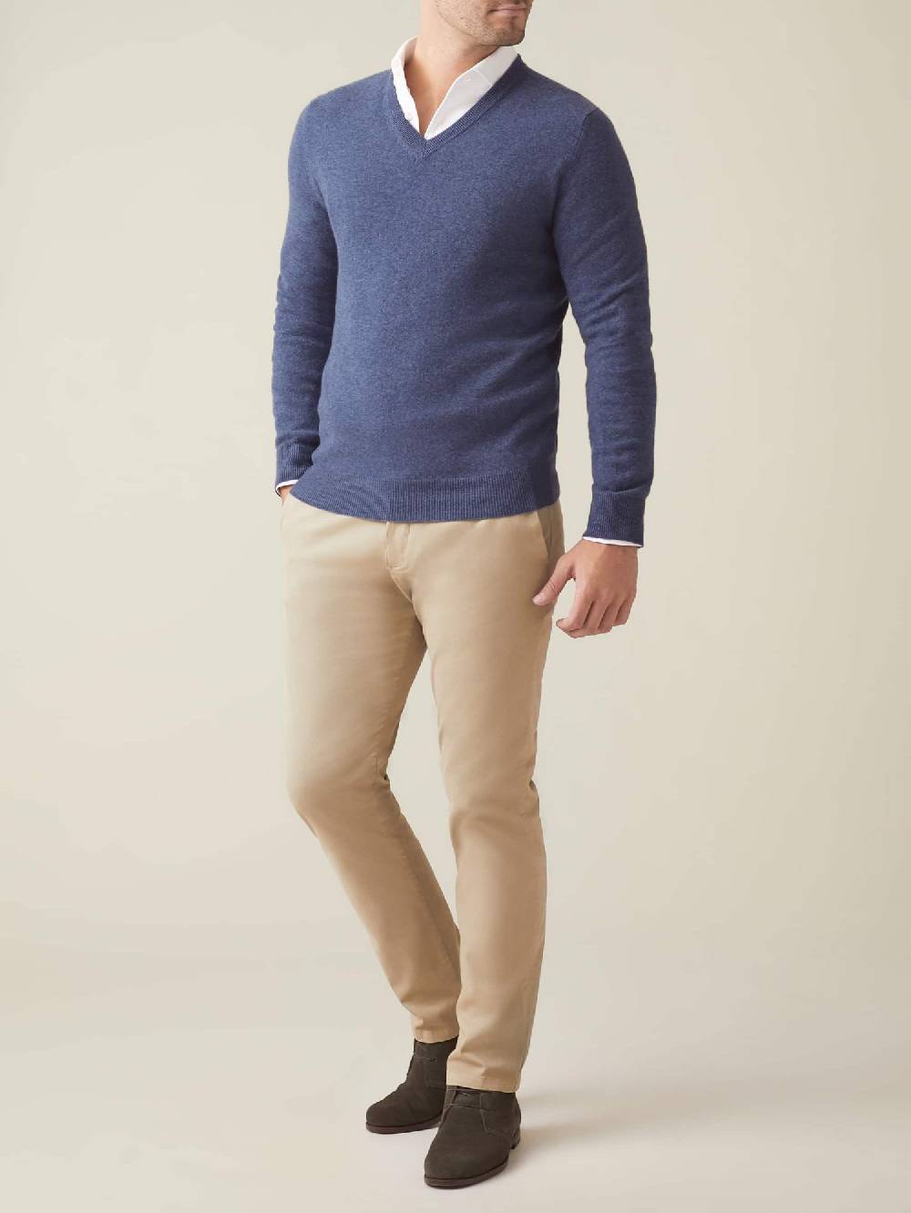 Luca Faloni Scollo a Vcashmere a 2 fili Promozione Limitata