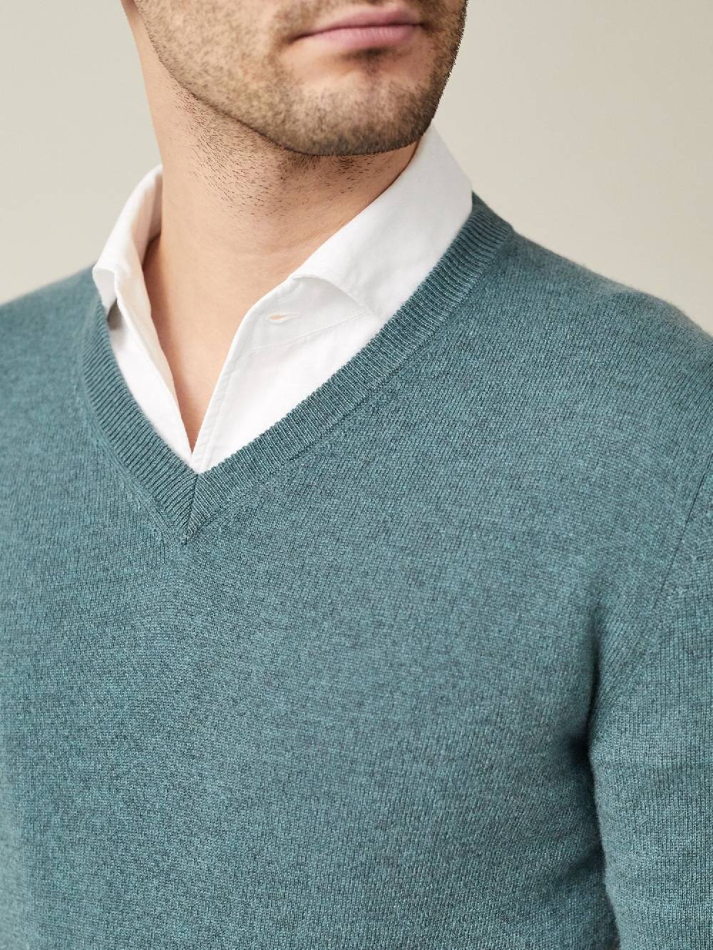 Luca Faloni Scollo a Vcashmere a 2 fili Fino Al -60%