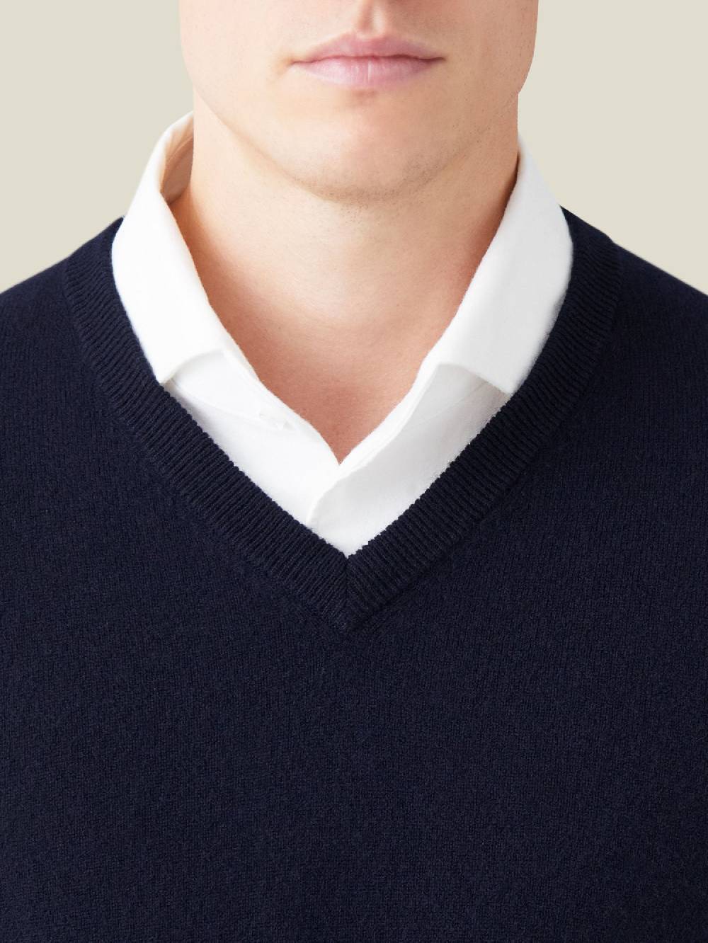 Luca Faloni Scollo a Vcashmere a 2 fili Shopping Online