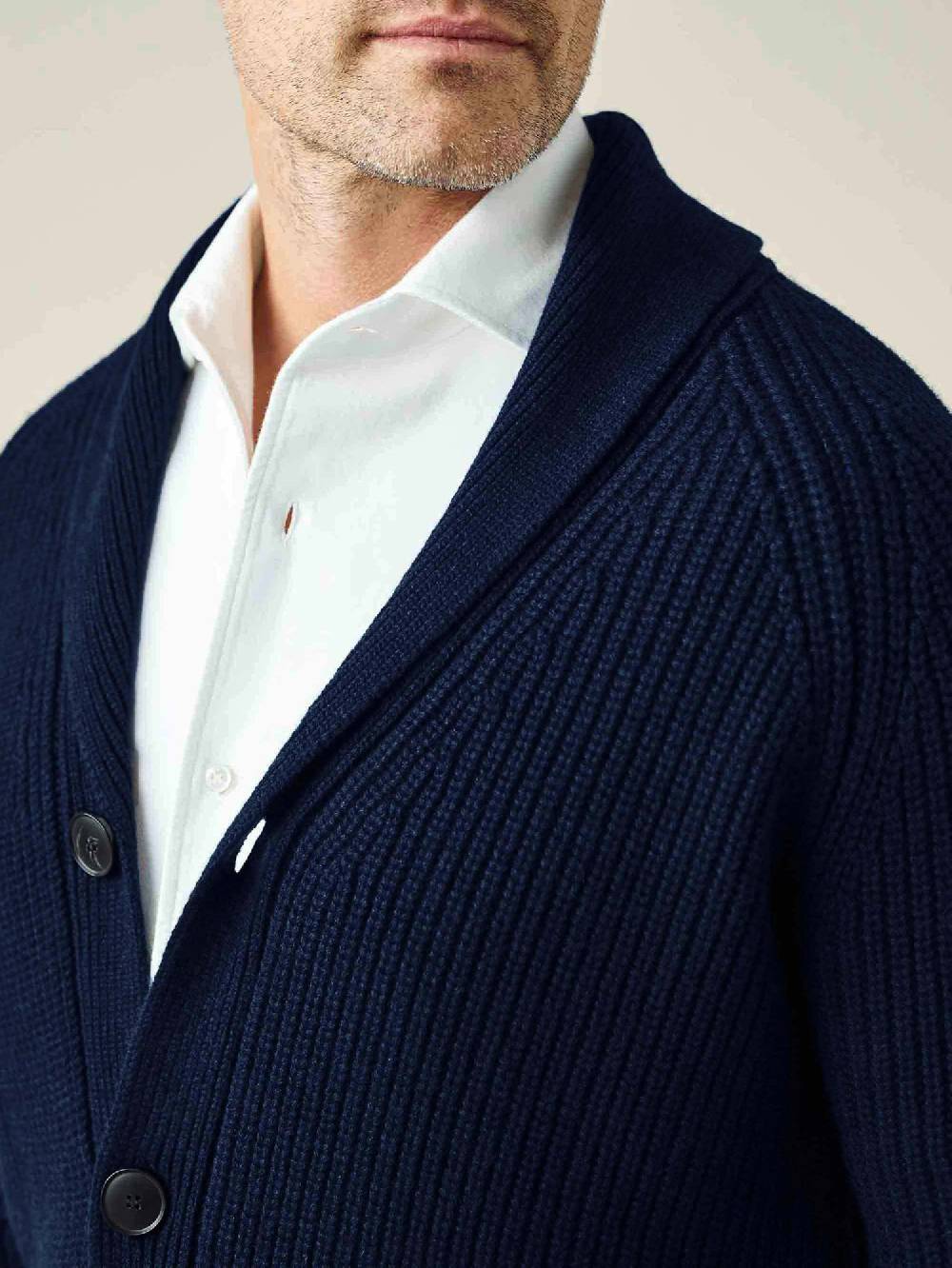 Luca Faloni Cardigan con sciallecashmere a 4 fili Novità