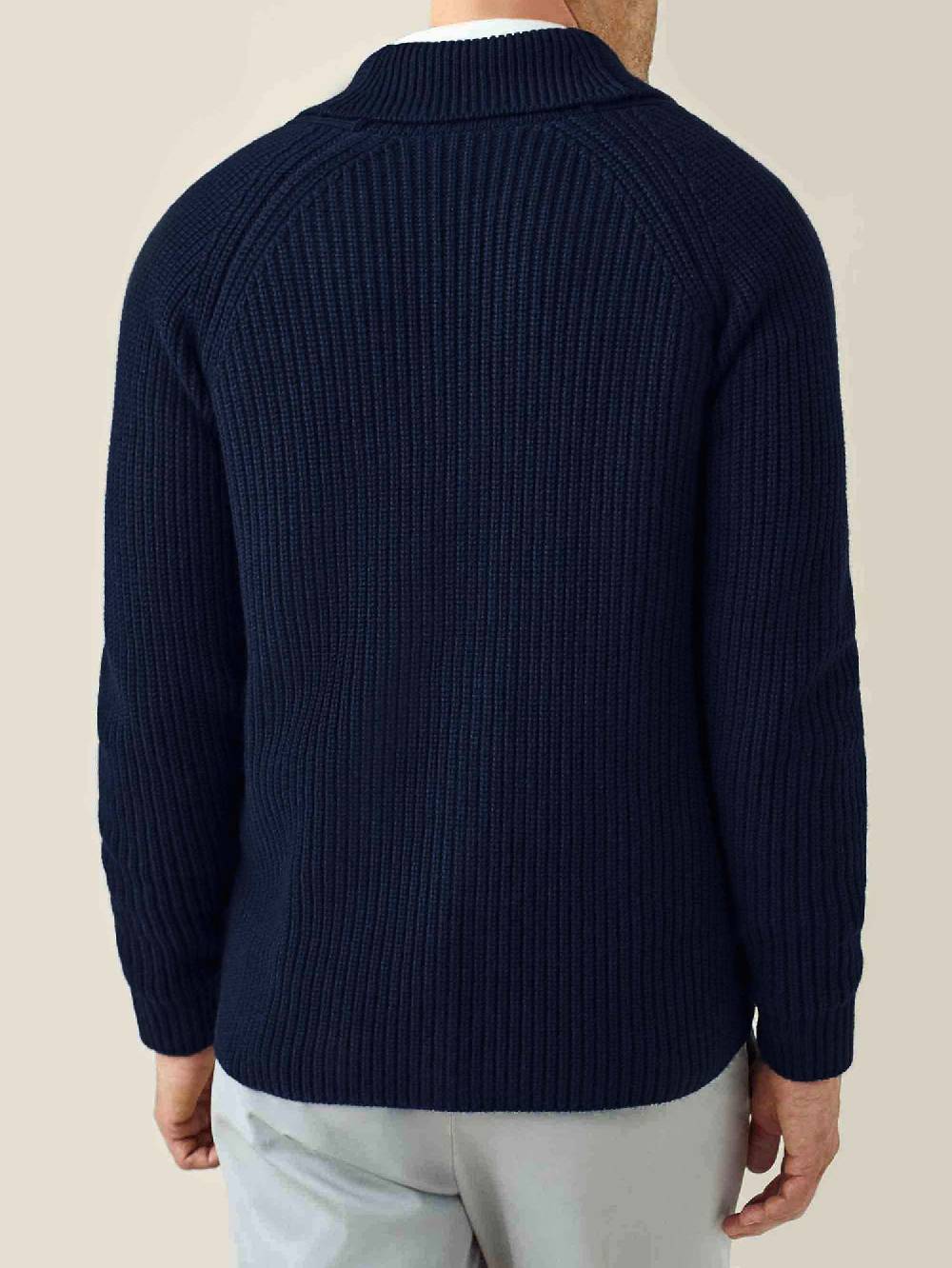 Luca Faloni Cardigan con sciallecashmere a 4 fili Novità