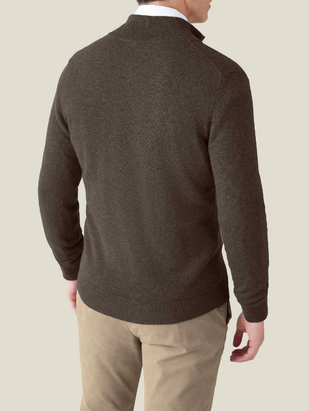 Luca Faloni Zip Cardigan2-Ply Cashmere Saldi