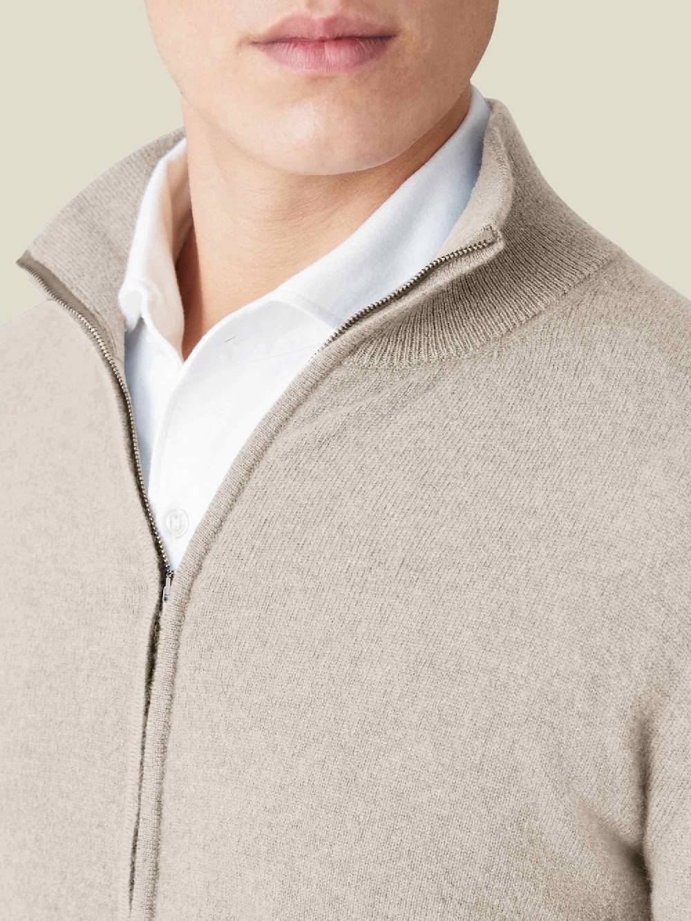 Luca Faloni Zip Cardigan2-Ply Cashmere Offerte