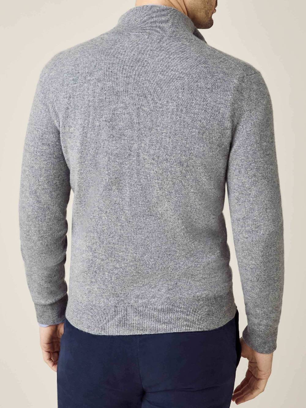 Luca Faloni Zip Cardigancashmere a 2 fili Saldi Di Fabbrica