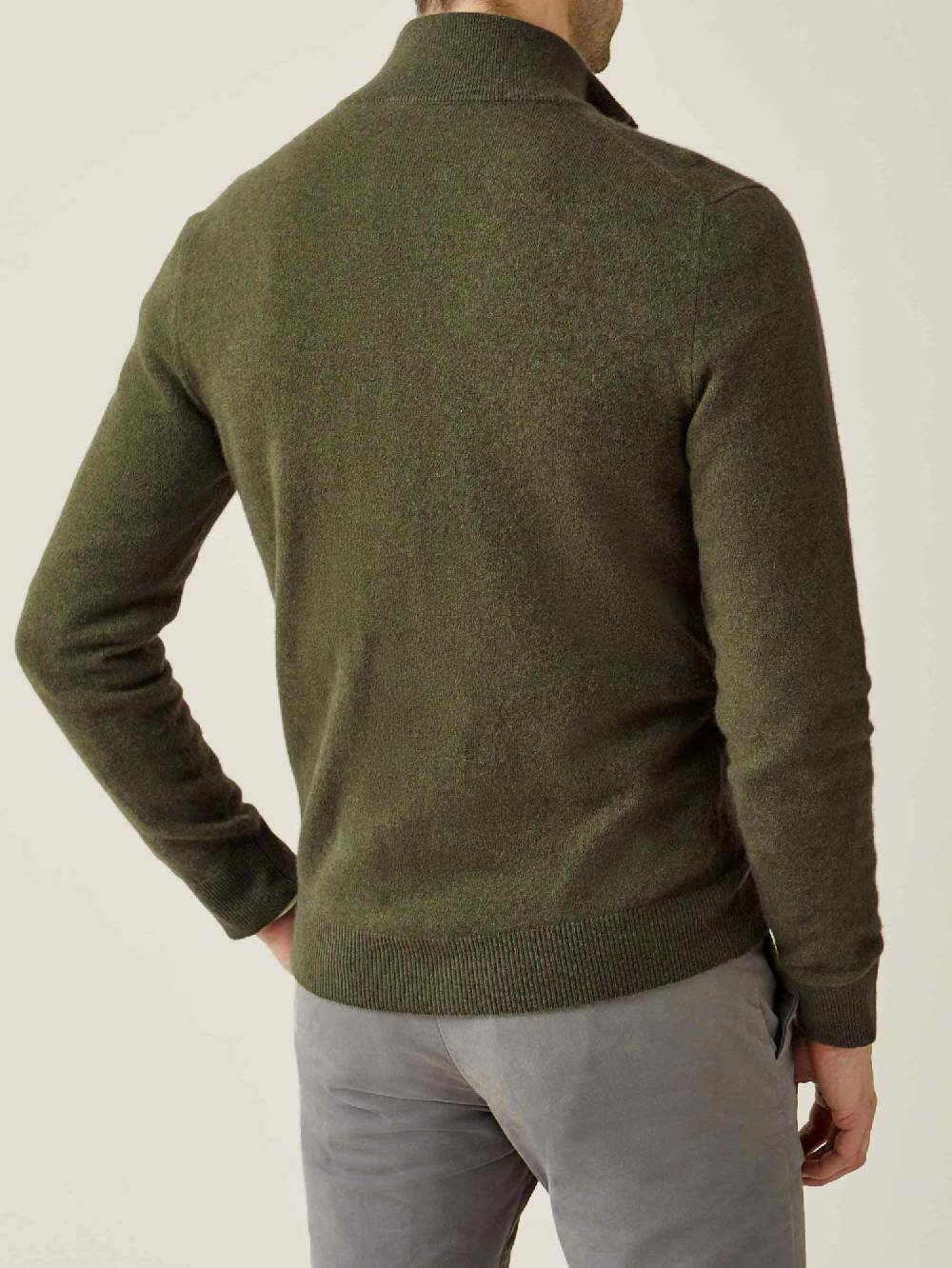 Luca Faloni Zip Cardigancashmere a 2 fili Vendite Flash