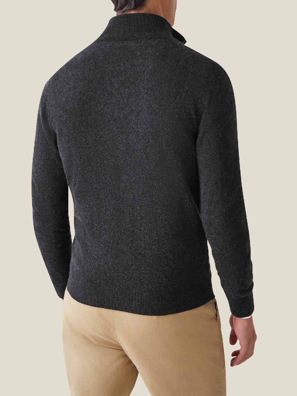 Luca Faloni Zip Cardigancashmere a 2 fili Negozio