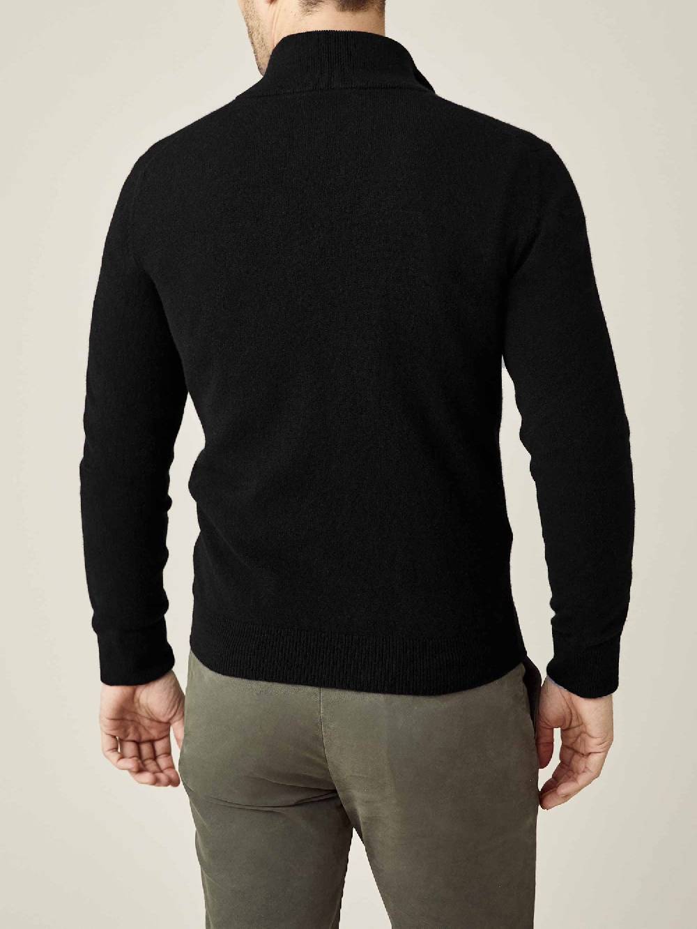 Luca Faloni Zip Cardigancashmere a 2 fili In Saldo