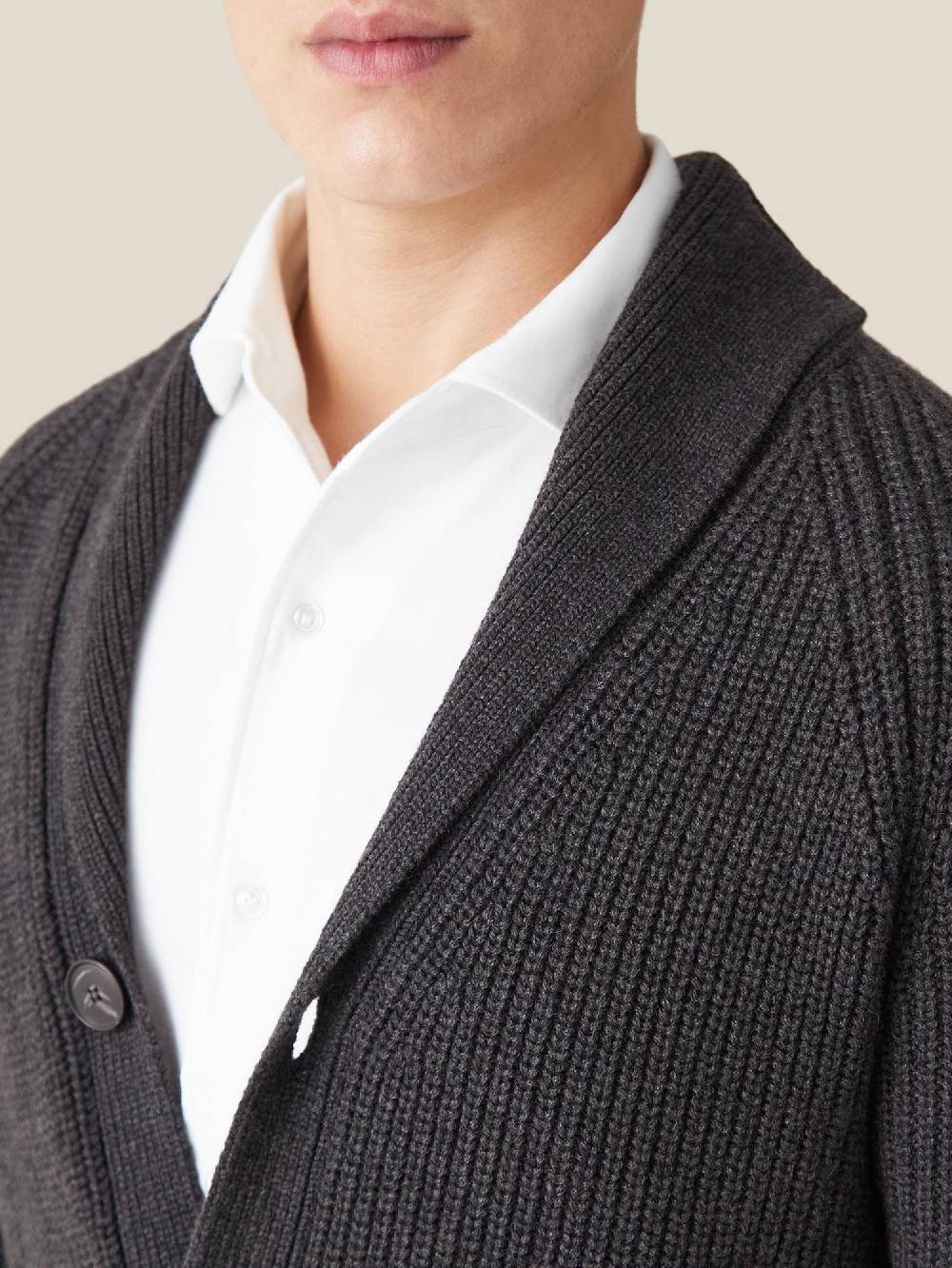 Luca Faloni Cardigan con sciallecashmere a 4 fili Offerta Pasqua