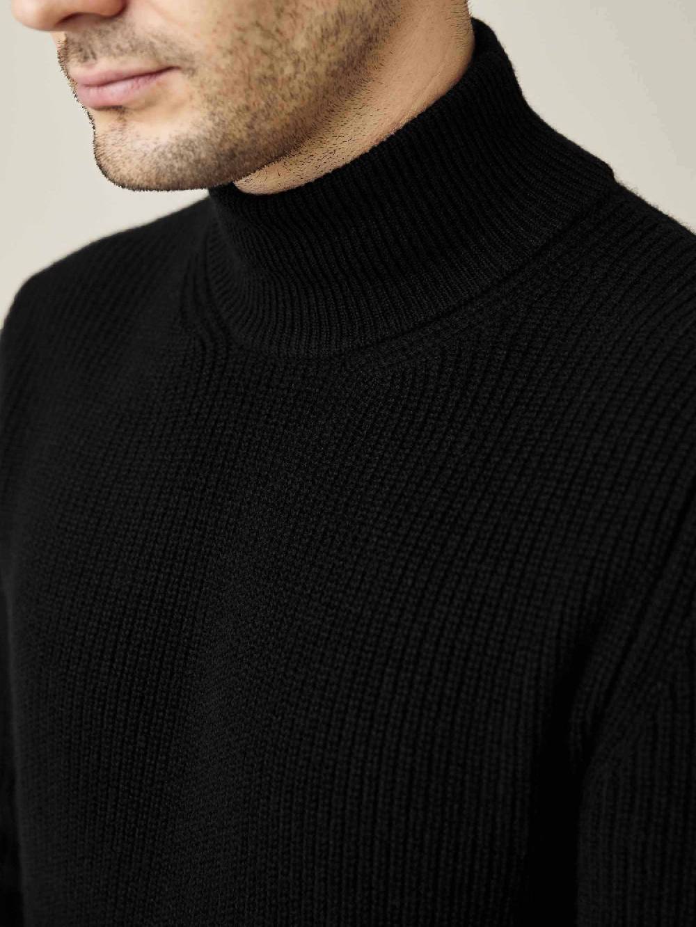 Luca Faloni Collo a lupettocashmere a 4 fili Vendita calda