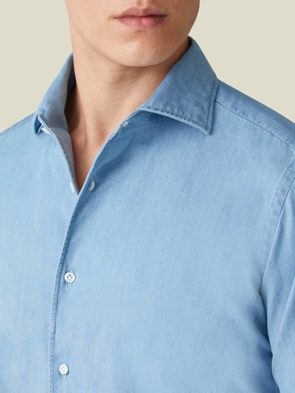 Luca Faloni camicia classicaDenim Sconti VIP