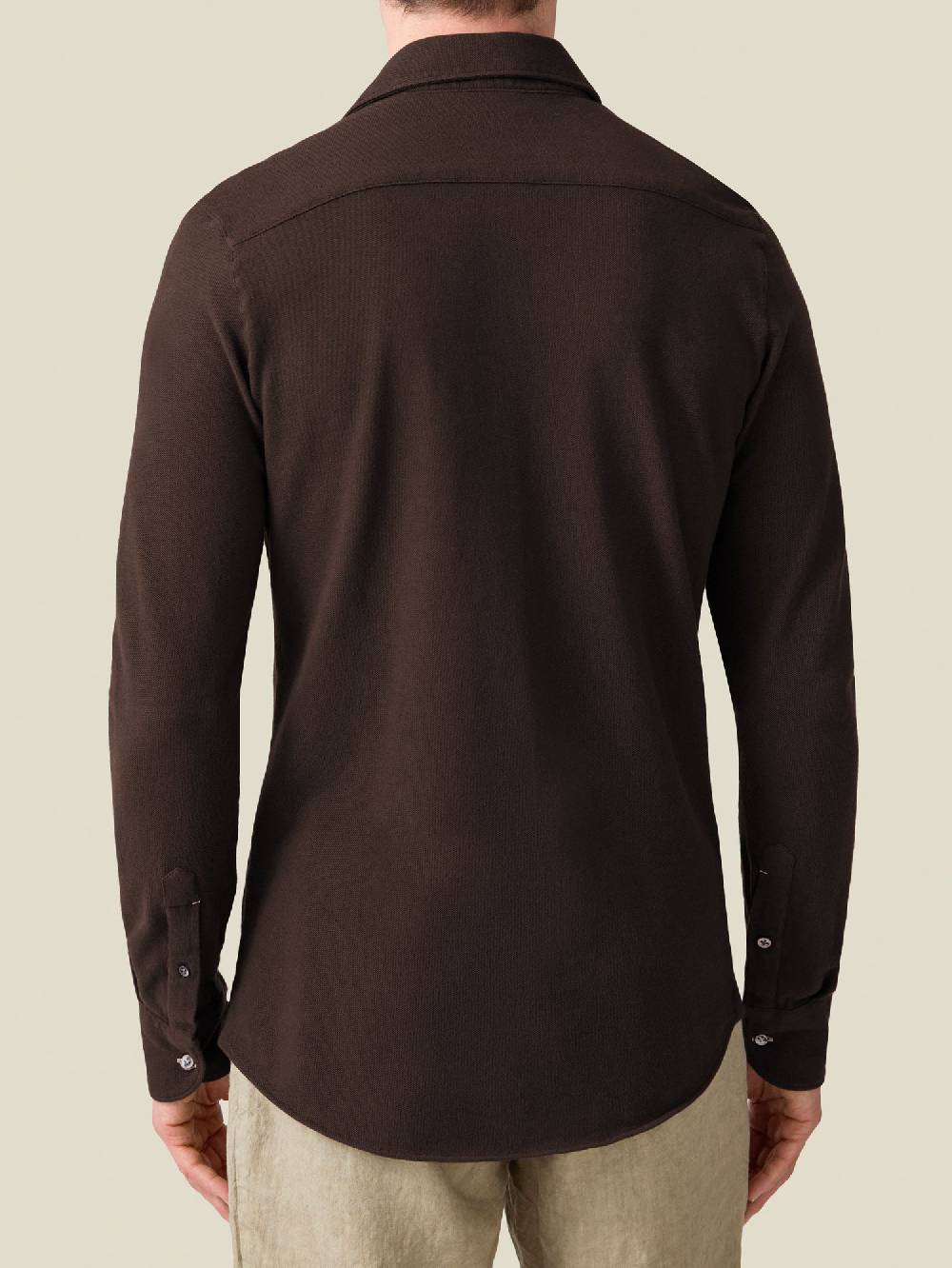 Luca Faloni Camicia SienaCotone Piqué Prezzo basso