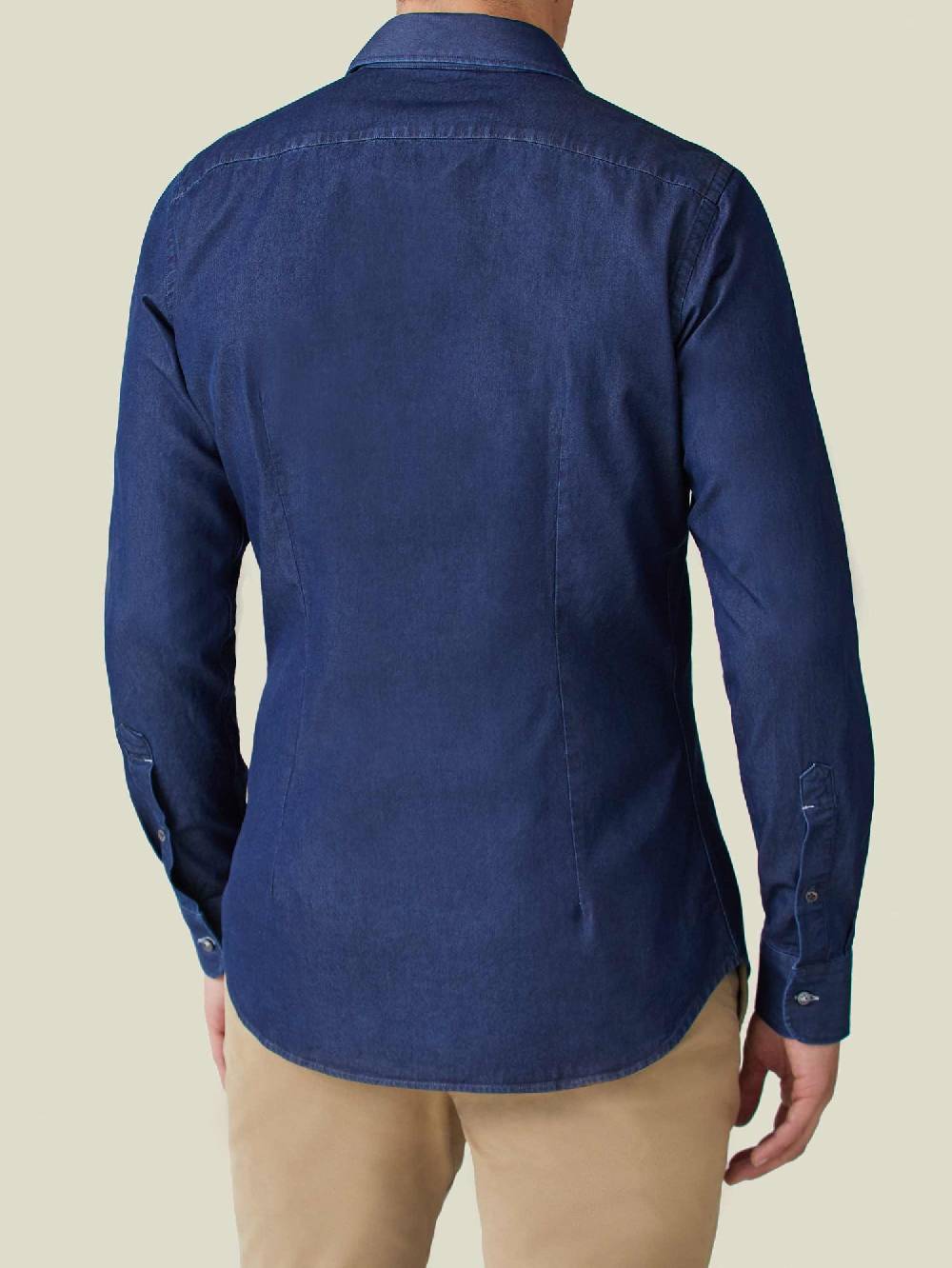 Luca Faloni camicia classicaDenim Latest stili