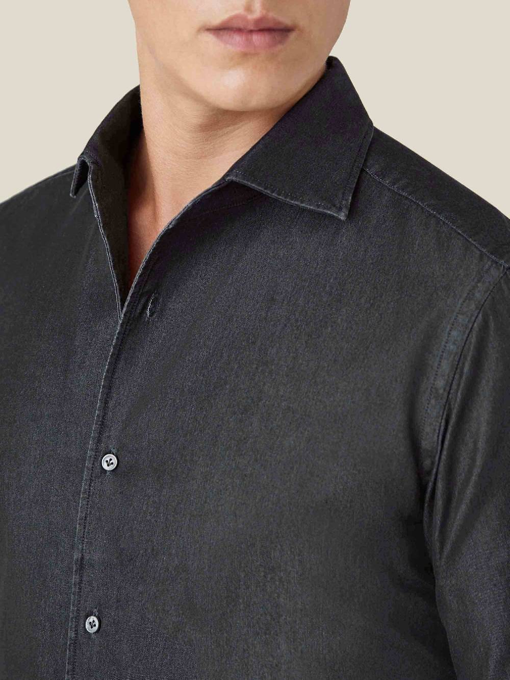 Luca Faloni camicia classicaDenim Fino al 50% di sconto