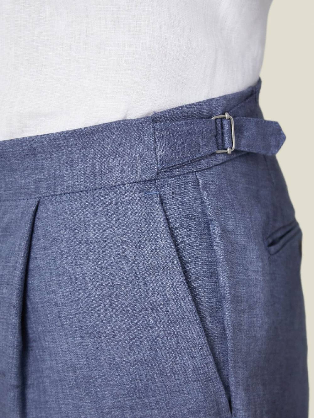 Luca Faloni Elegant TrousersLinen Fino al 60% di sconto