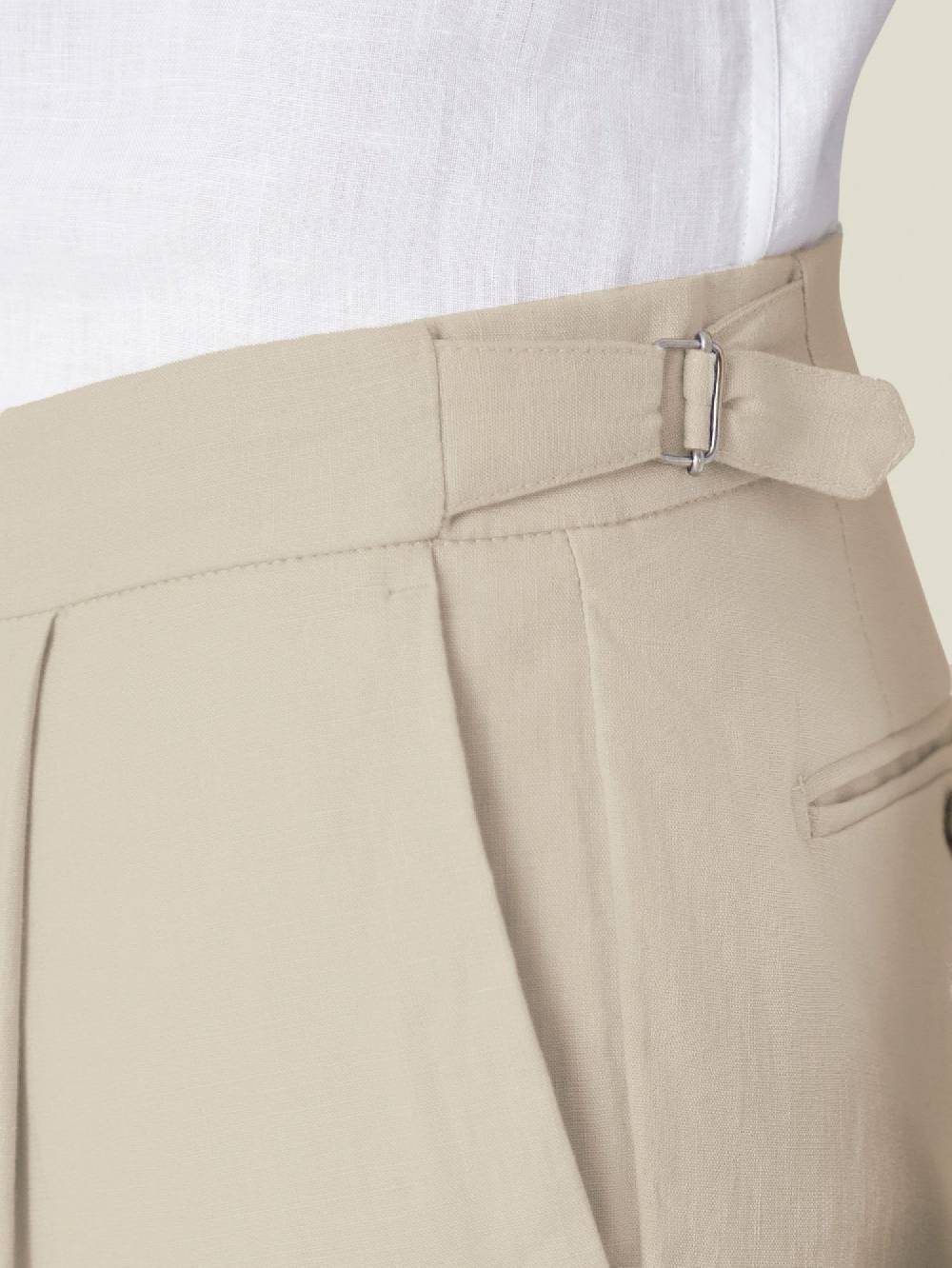 Luca Faloni Elegant TrousersLinen Offerta speciale della fabbrica