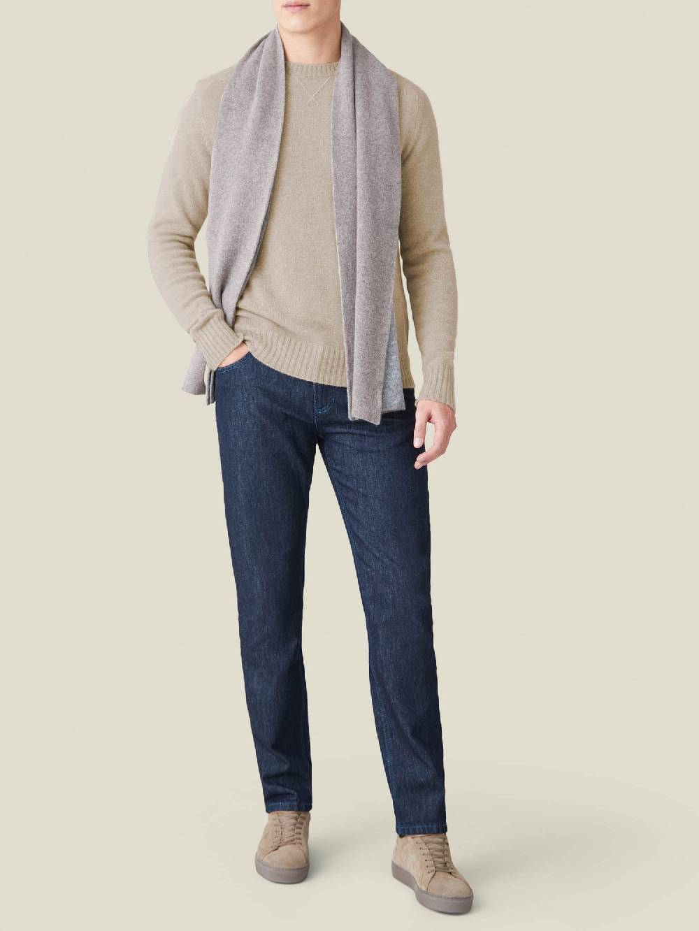 Luca Faloni Girocollo countrycashmere a 4 fili Esporta salva