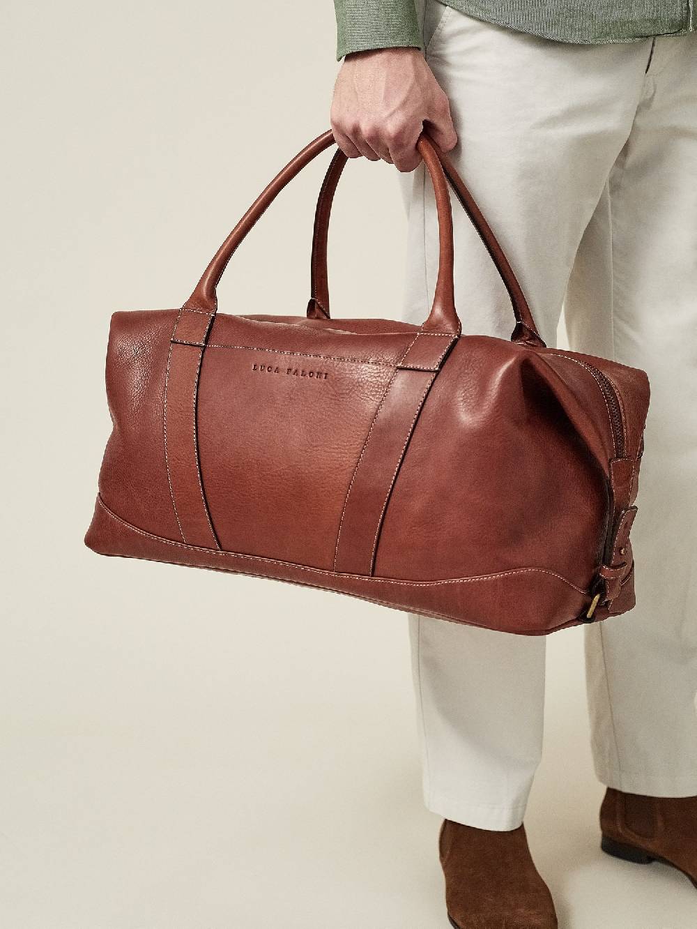 Luca Faloni Borsa da ViaggioPelle Vendita