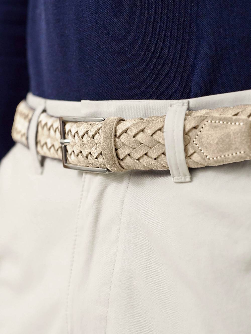 Luca Faloni Woven BeltPelle Spedizione Gratuita