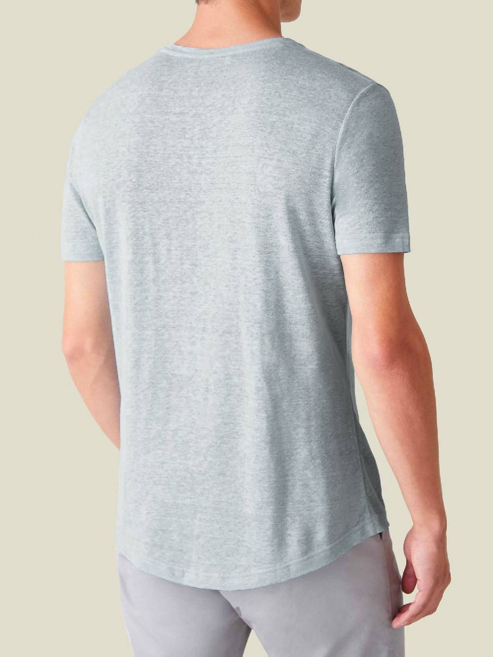 Luca Faloni T-ShirtJersey di Lino Negozio