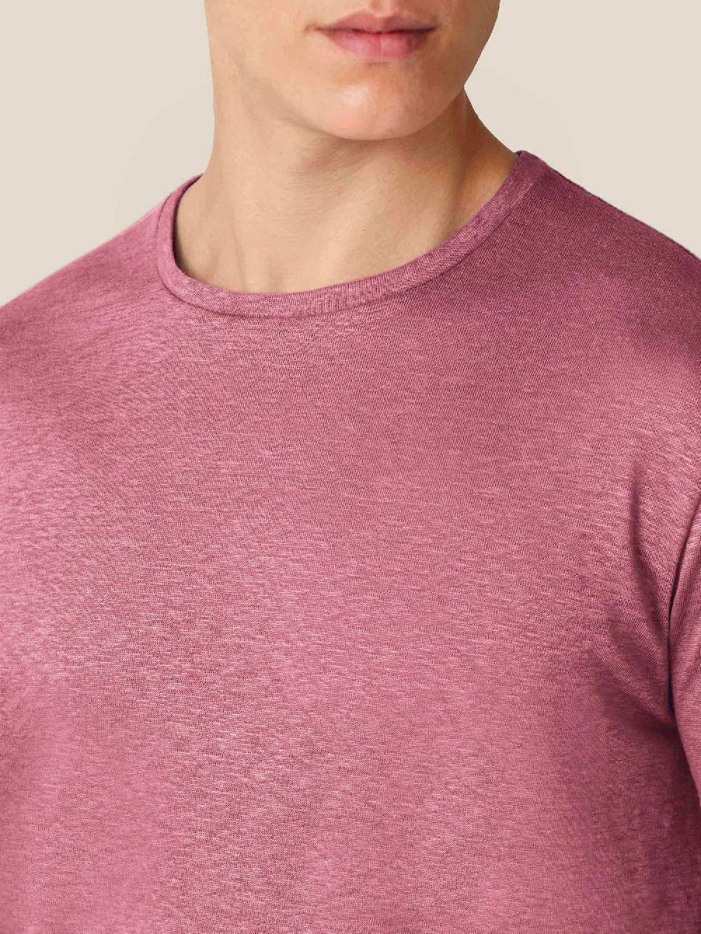 Luca Faloni T-ShirtJersey di Lino Nuova