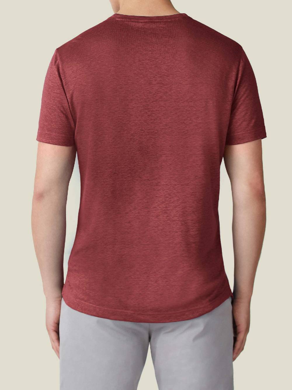 Luca Faloni T-ShirtJersey di Lino Sconto di tempo limitato