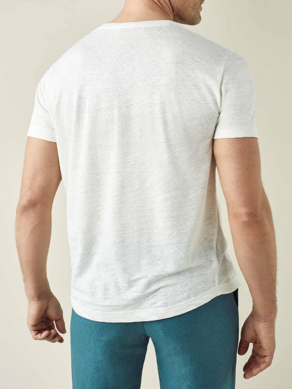 Luca Faloni T-ShirtJersey di Lino Grande vendita