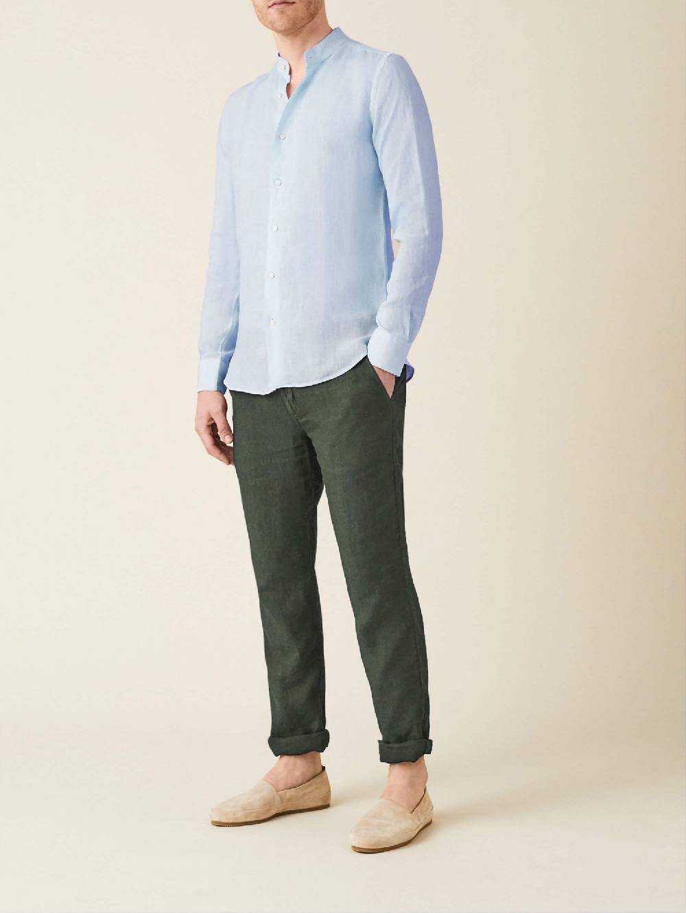 Luca Faloni Lipari PantaloniLino Liquidazione