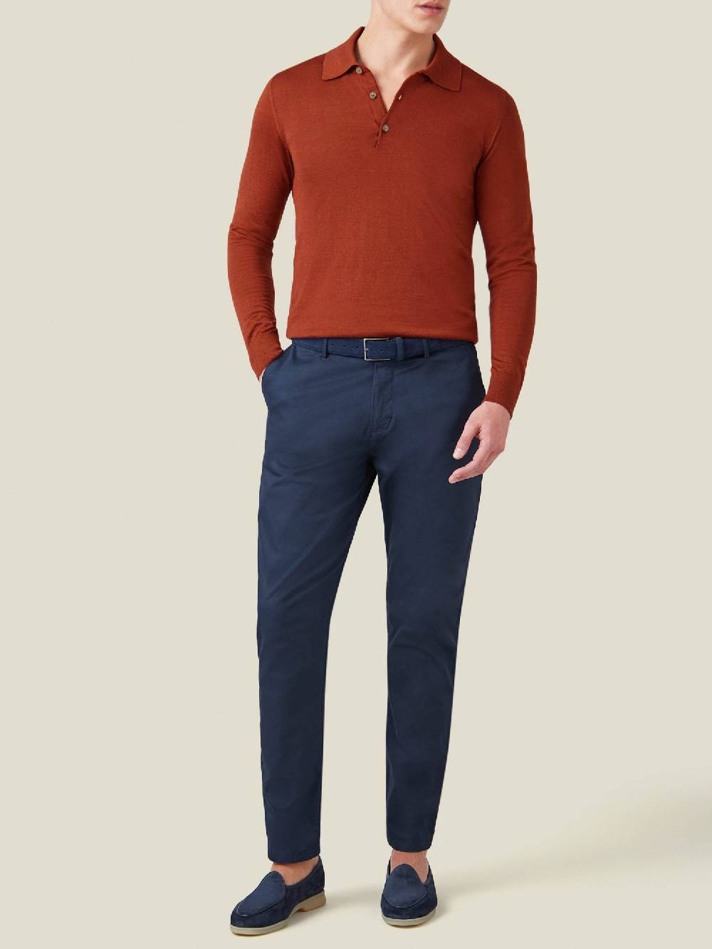 Luca Faloni Knitted PoloSeta-Cashmere ACQUISTA ORA