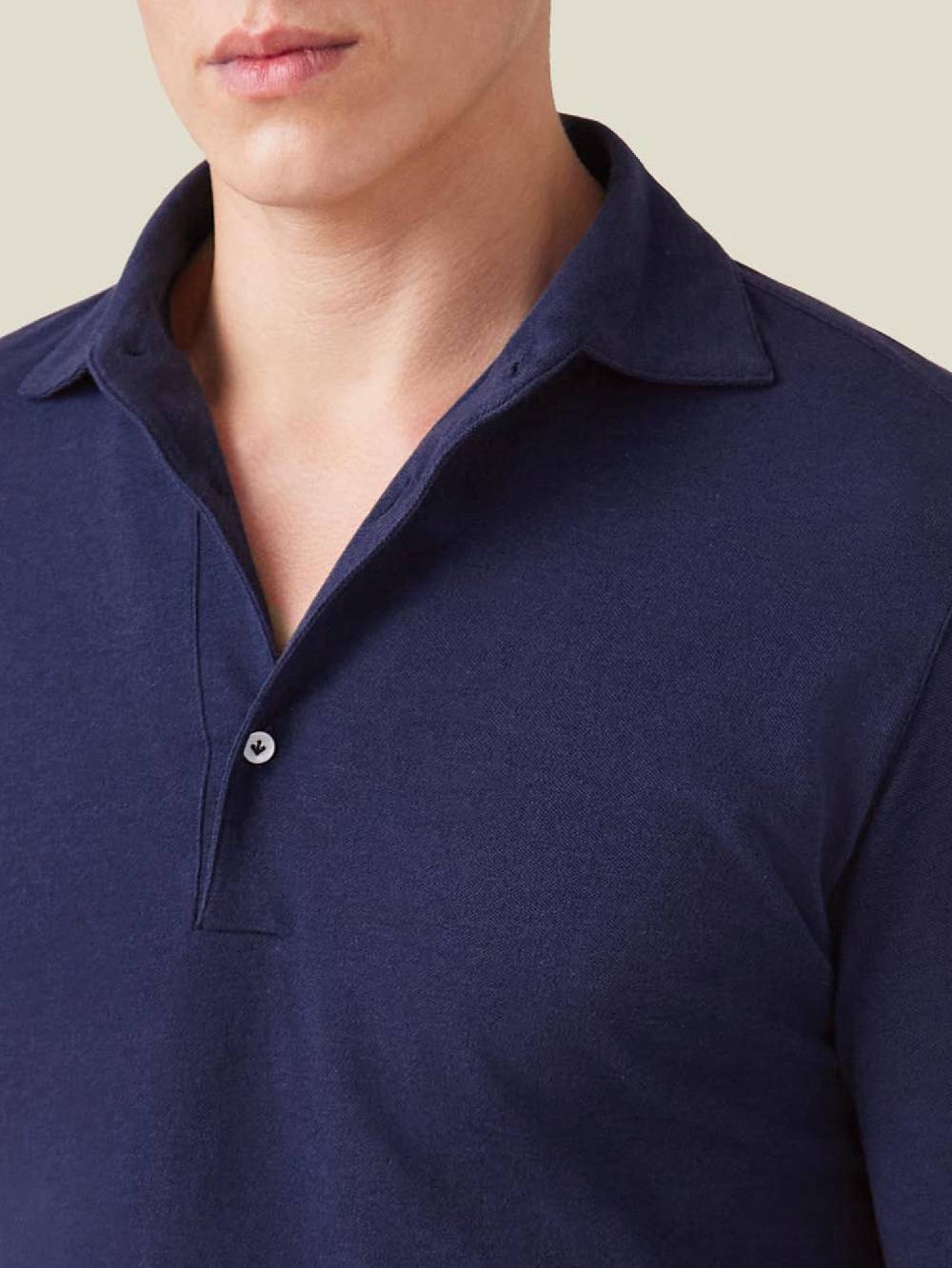 Luca Faloni Brera Polo Piqué di cotone Latest stili