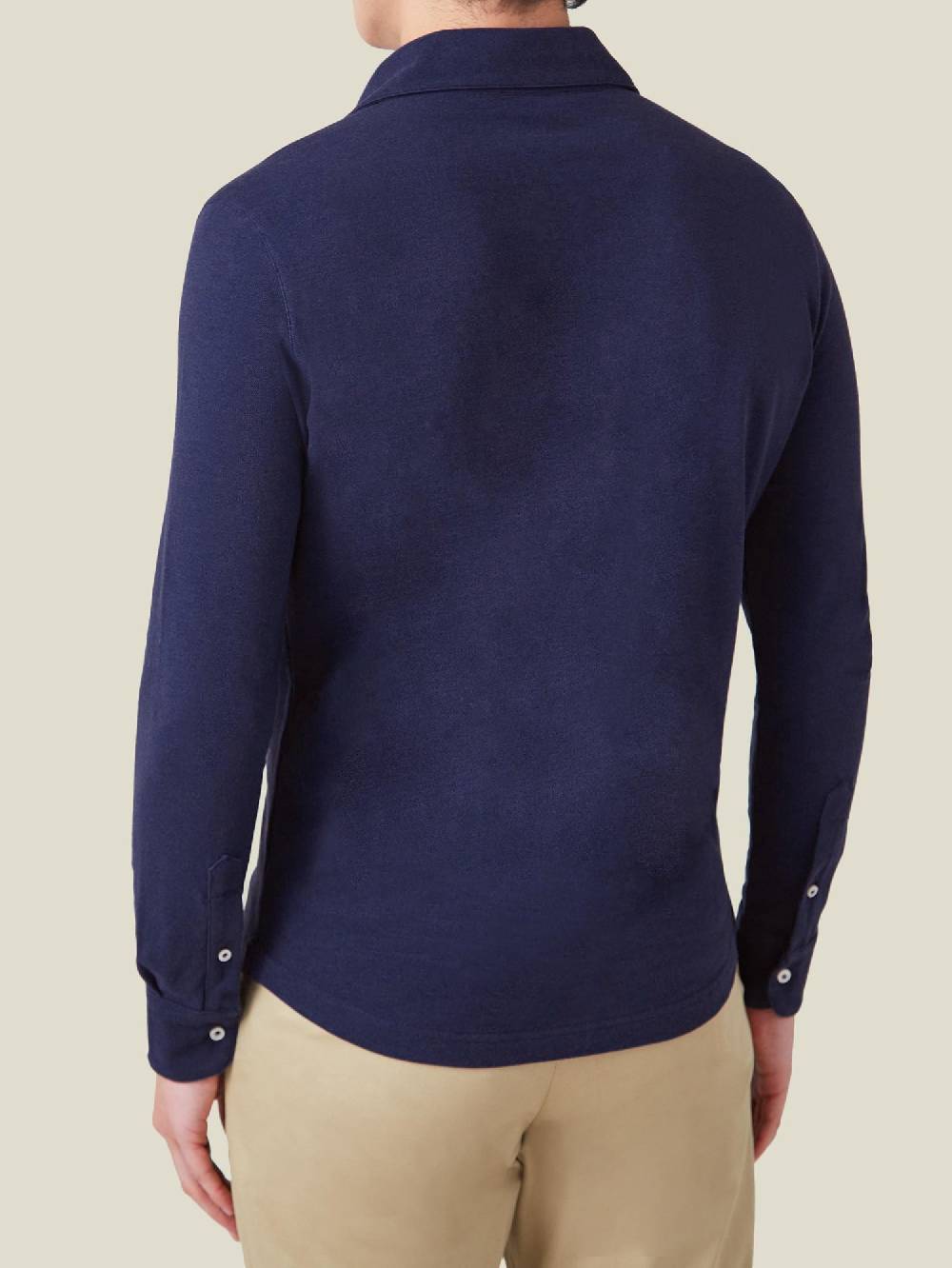 Luca Faloni Brera Polo Piqué di cotone Latest stili