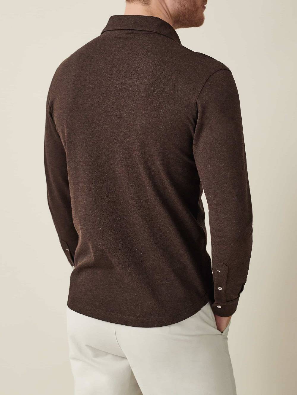 Luca Faloni Brera Polo Piqué di cotone Fino al 50% di sconto